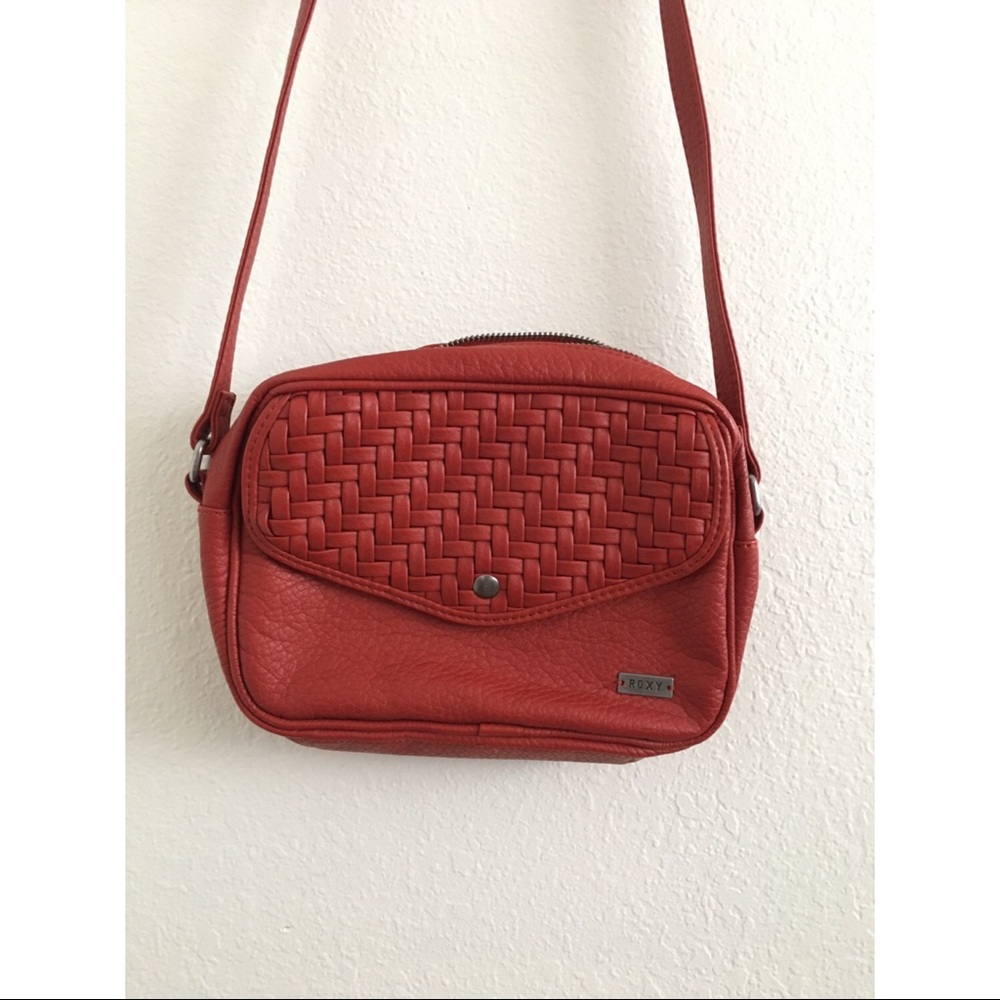 Roxy burnt red purse